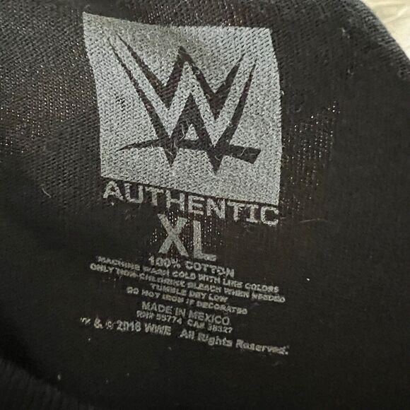 WWE Shirt Mens XL Black Red Daniel Bryan YES Short Sleeve Wrestling Thank You - Picture 7 of 7